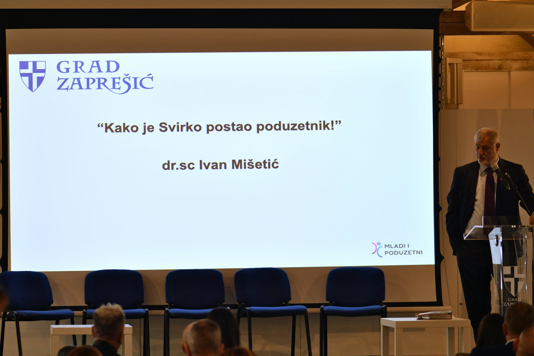 Predavanje na Danu mladih i poduzetnih